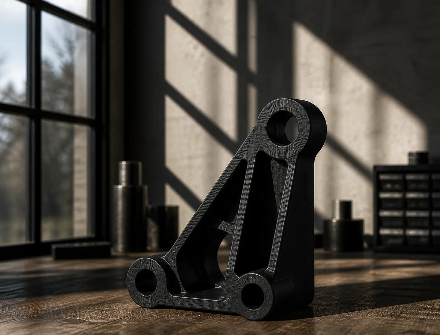 Visual de una pieza impresa en 3D