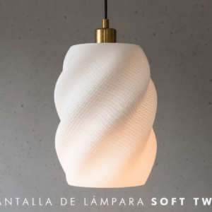 Pantalla de Lámpara Soft Twist